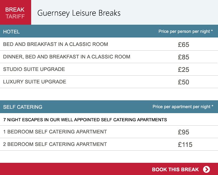 Tariff leisure breaks.